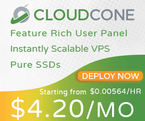 Cloudcone Web Hosting and VPS